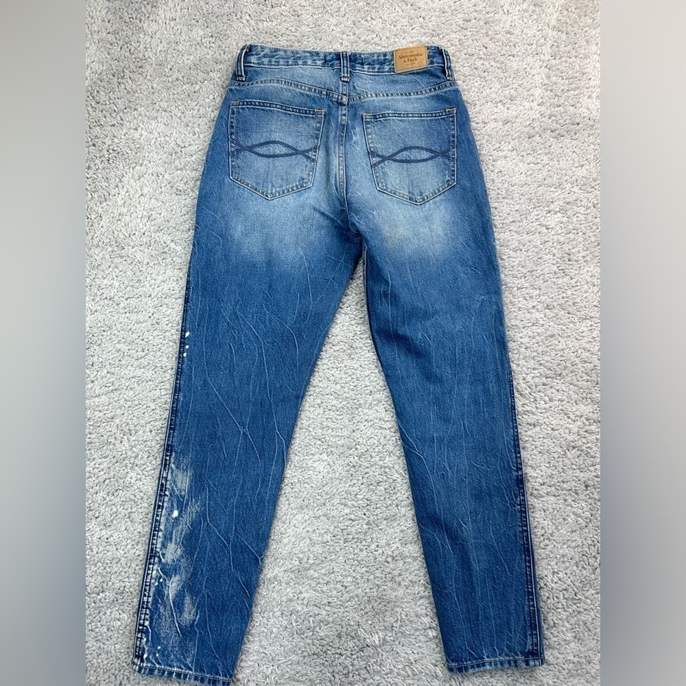 Abercrombie & Fitch Jeans Womens 26 Signature Collection High Rise Girlfriend - Picture 6 of 6